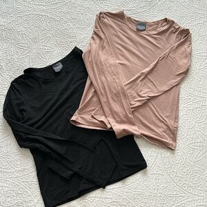 Black and Tan Long Sleeve Tshirts